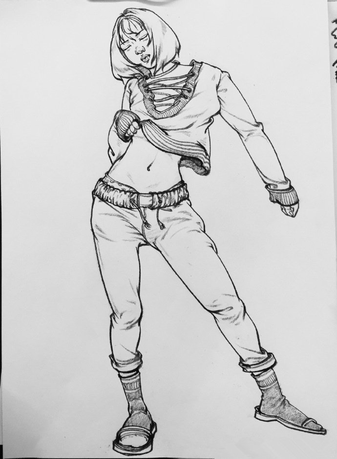 线性速写应该怎么用线呢?深度解析