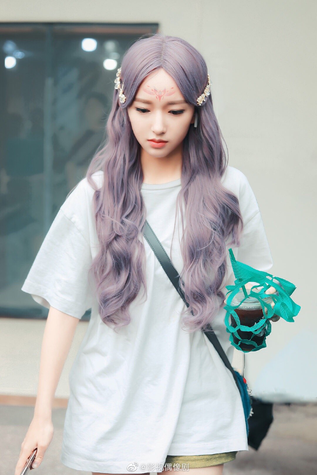 程潇在电视剧 灵域 里的造型 有没有精灵的感觉 太梦幻了