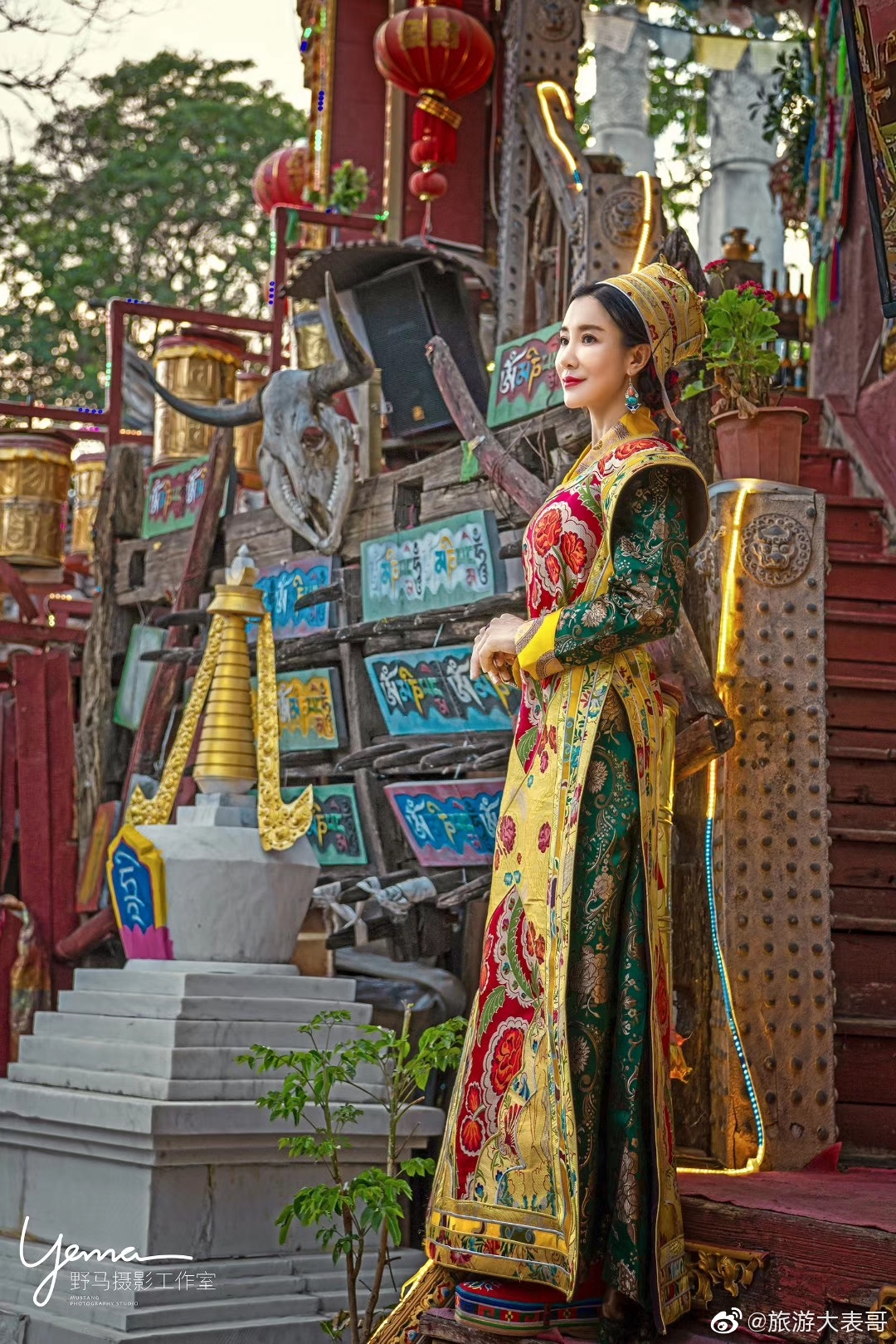 工布江达藏装和不丹风藏装,喜欢这样风格的速来丽江