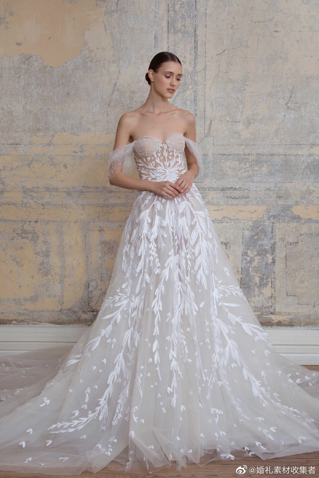 巴黎高定周品牌georgeshobeika2020春夏婚纱礼服如痴如醉的仙女风系