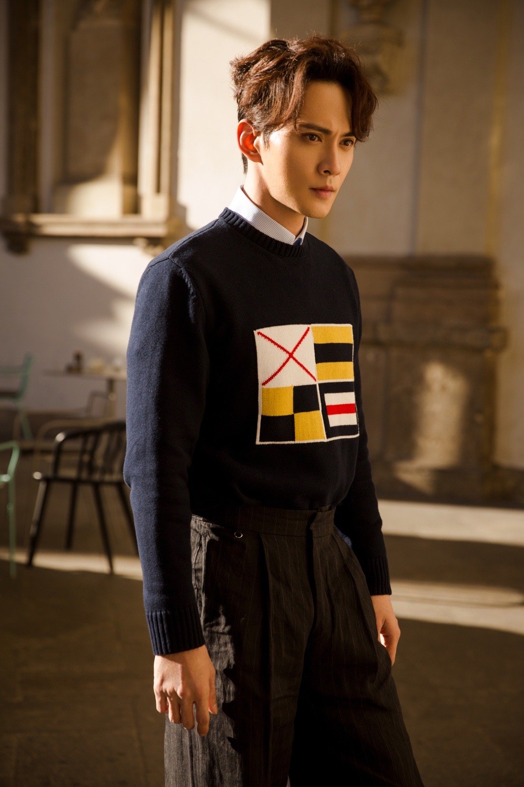 徐正溪米兰写真展雅痞新风尚