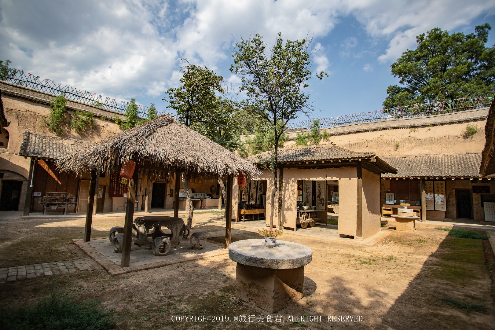 在西安城北的三原县新兴镇焦寅村张家窑文化生态园