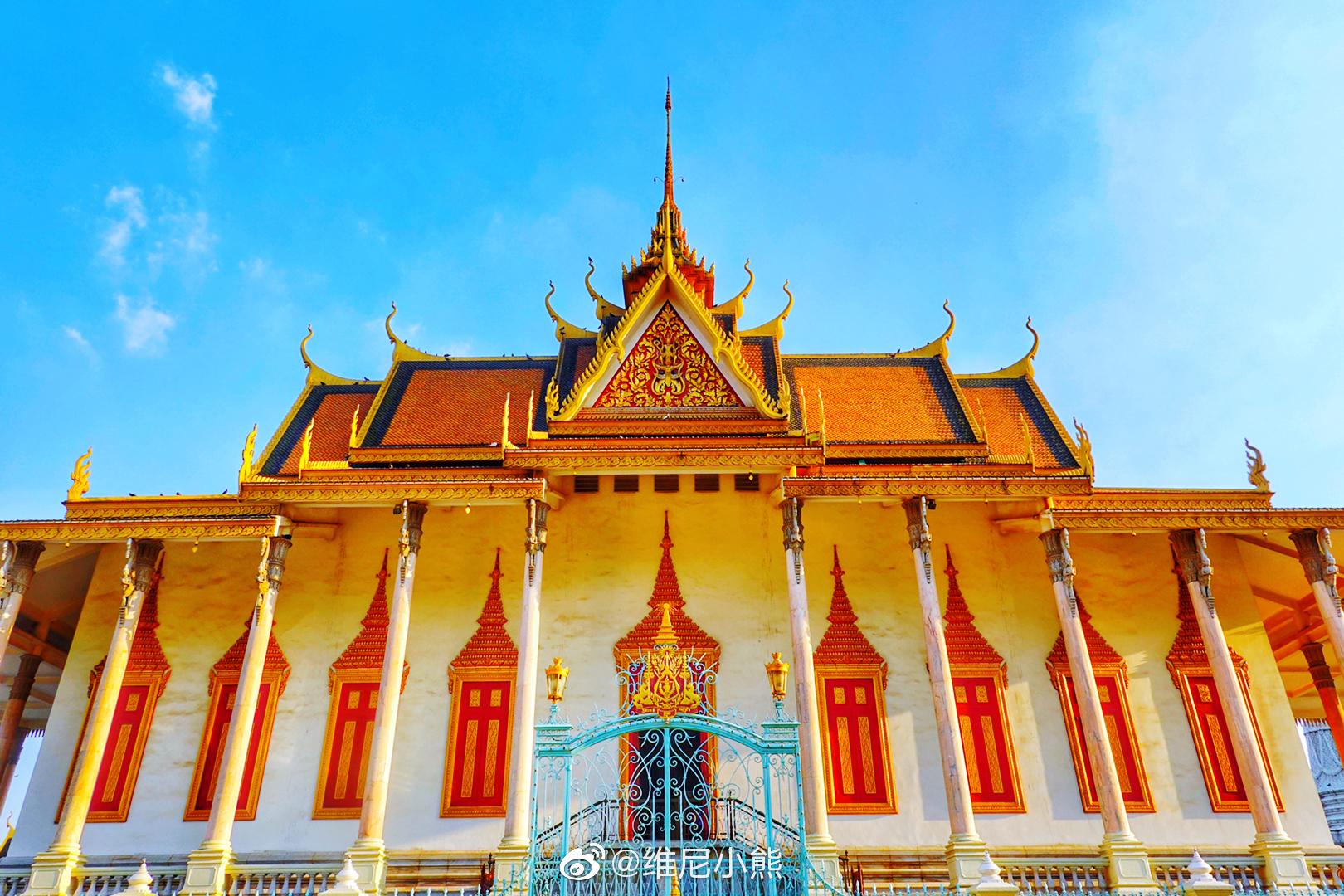 金边王宫Royal Palace of Phnom Penh，柬埔寨王国曾经的权利象征