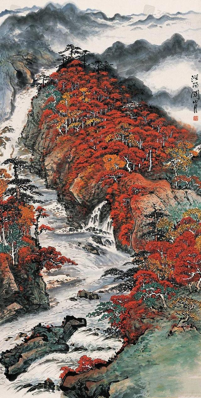 岭南画派代表,"旅行画家"「关山月」,中国画作品欣赏