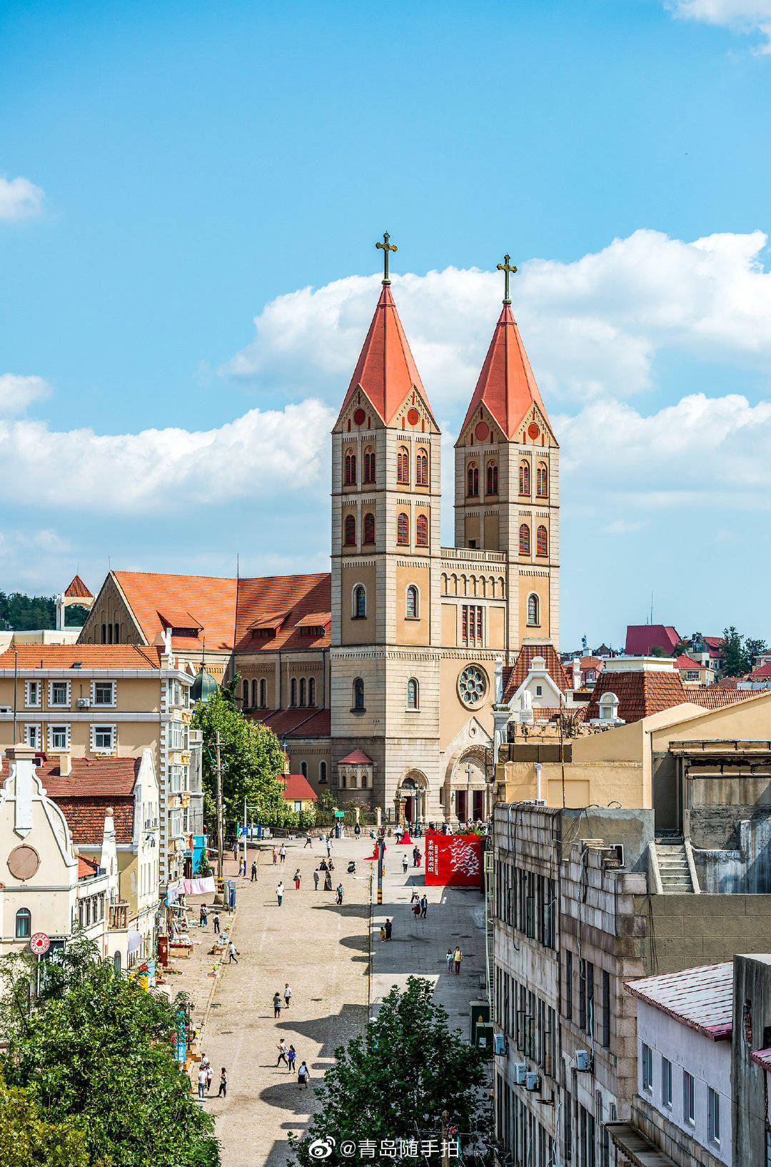 红瓦绿树风景这边独好青岛摄影02020202radiostar