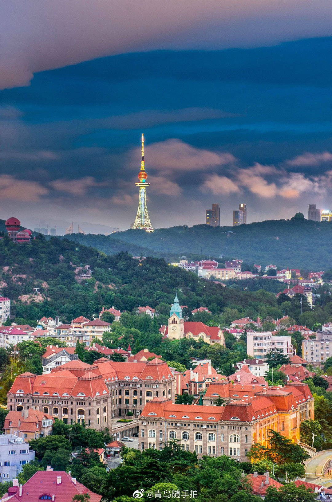 红瓦绿树风景这边独好青岛摄影02020202radiostar