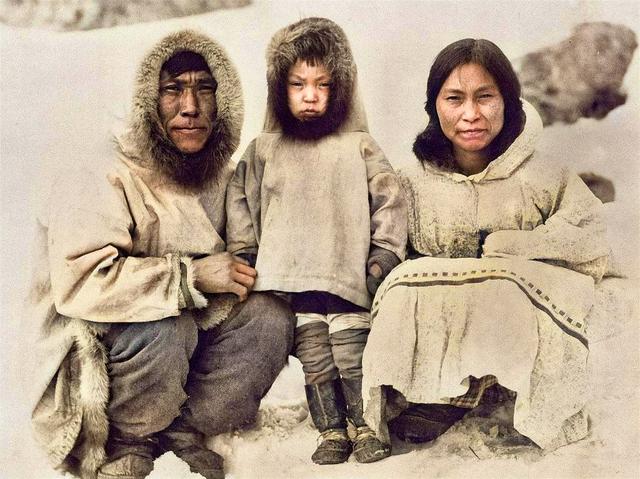 三十年代阿拉斯加,北极地区黄种人