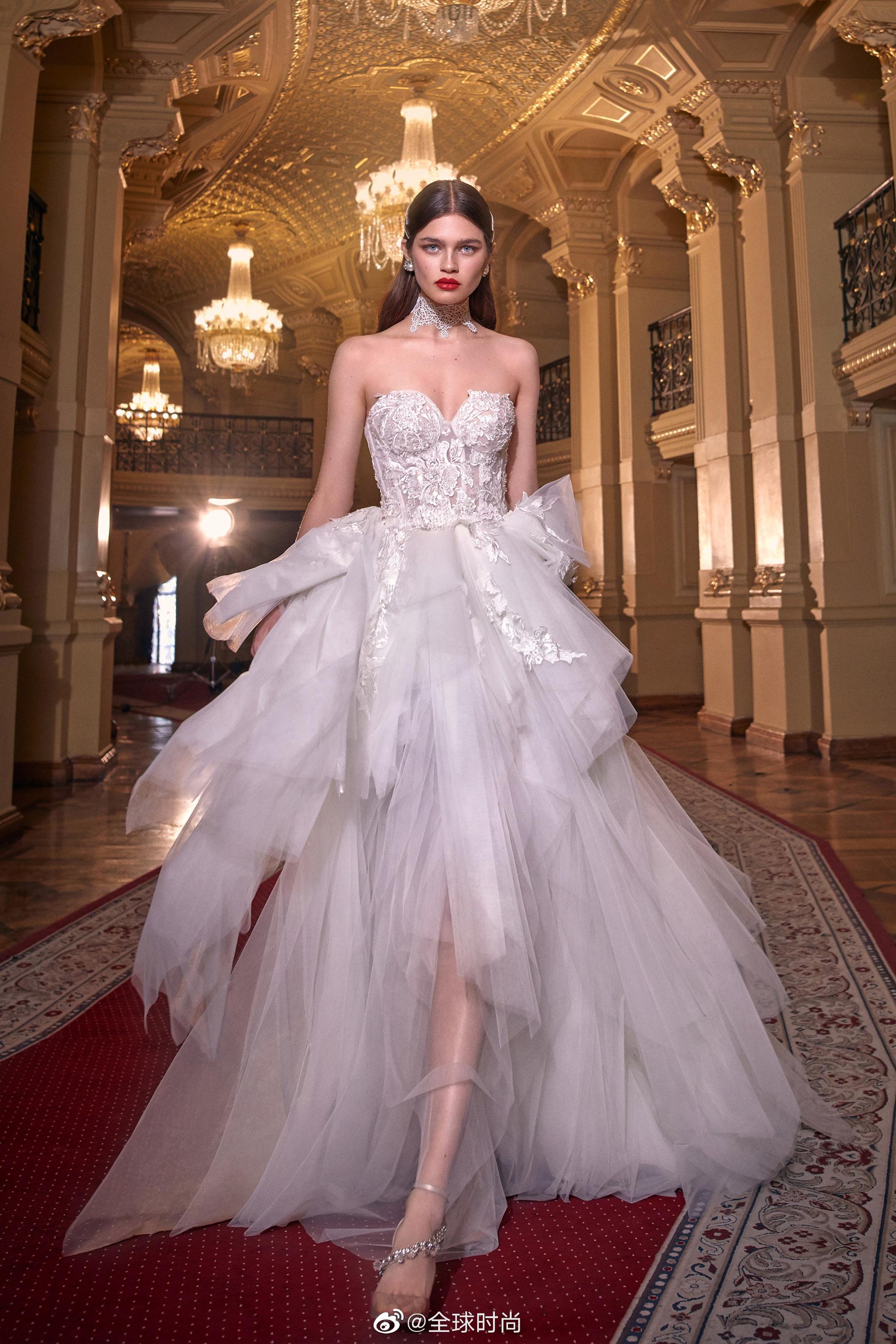galia lahav 2020婚纱系列Ⅰ蕾丝和薄纱,像极了爱情!