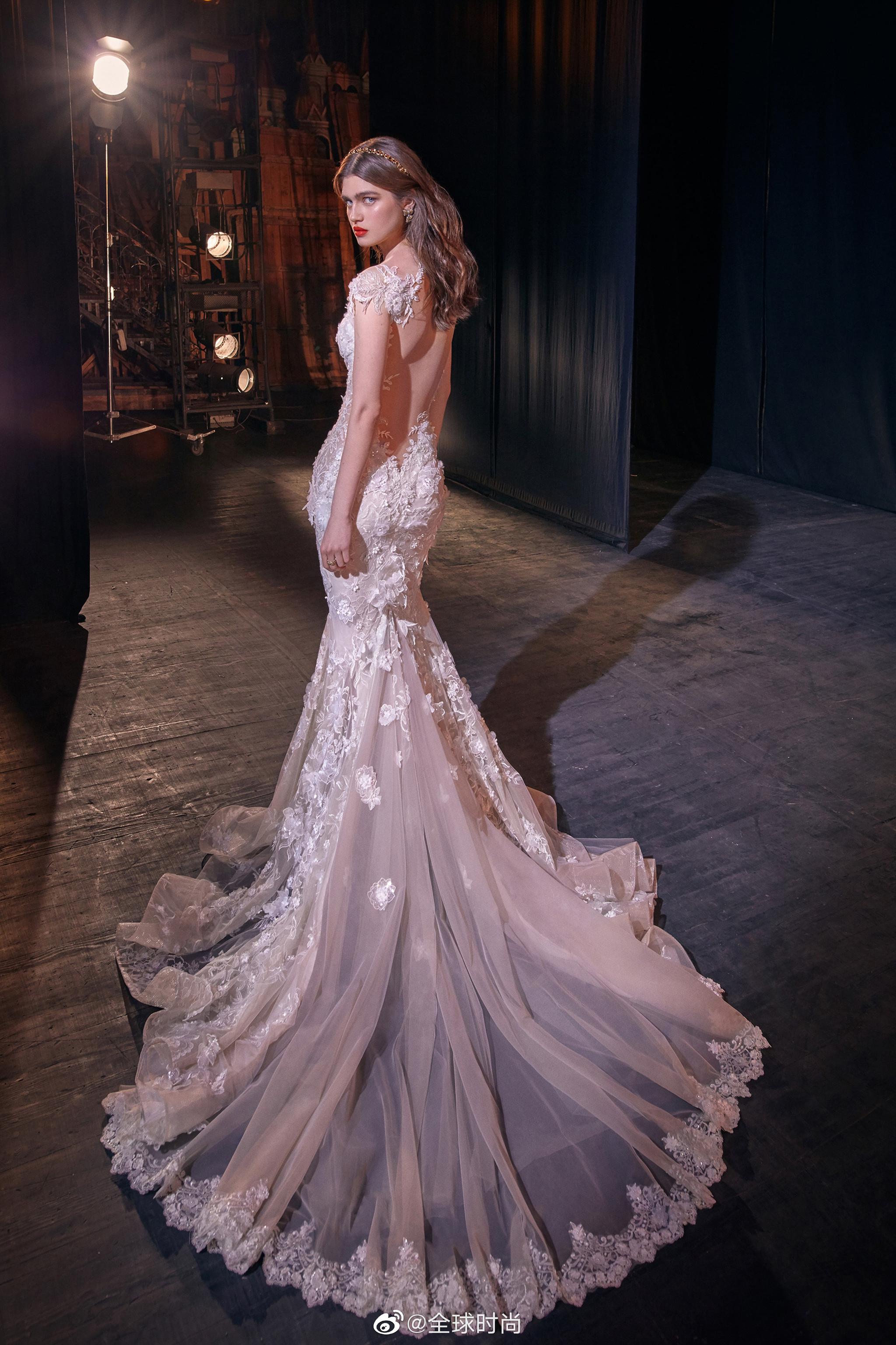 galia lahav 2020婚纱系列Ⅰ蕾丝和薄纱,像极了爱情!
