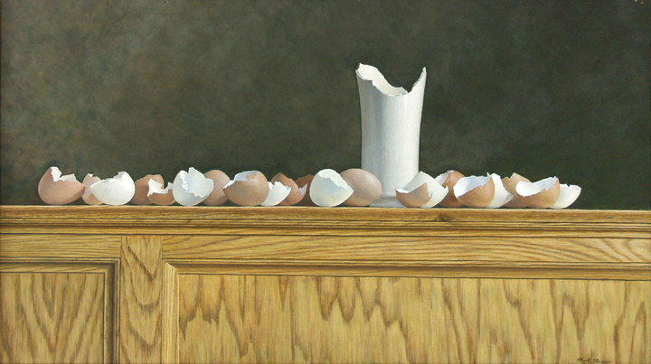 美国蛋彩画的超写实画家mark meunier