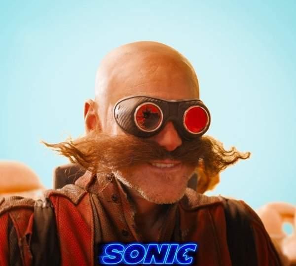 和敏锐一些;另一张海报中,蛋头博士的反派气质也得到了一定程度的突显