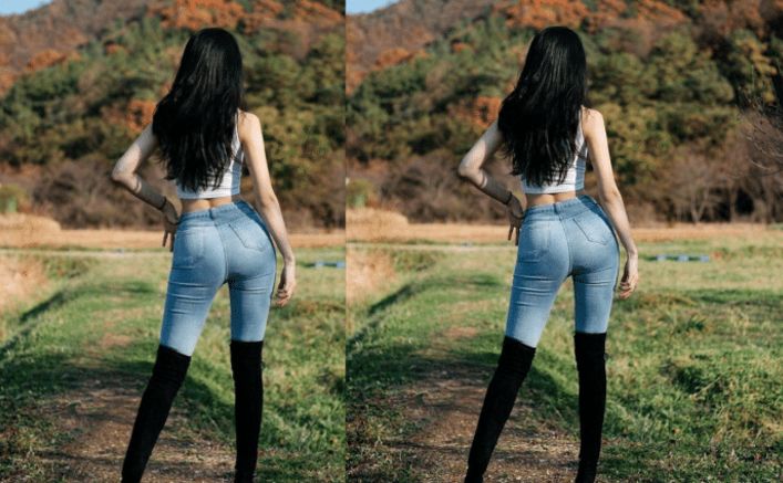 她是韩国第一美臀力压臀神李燕花的存在曲线四处乱窜