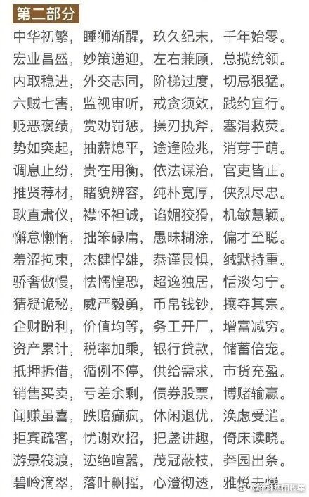 4000汉字无一重字 郭保华教授用三年多的时间 4000汉字无一重字 郭保华教授用三年多的时间