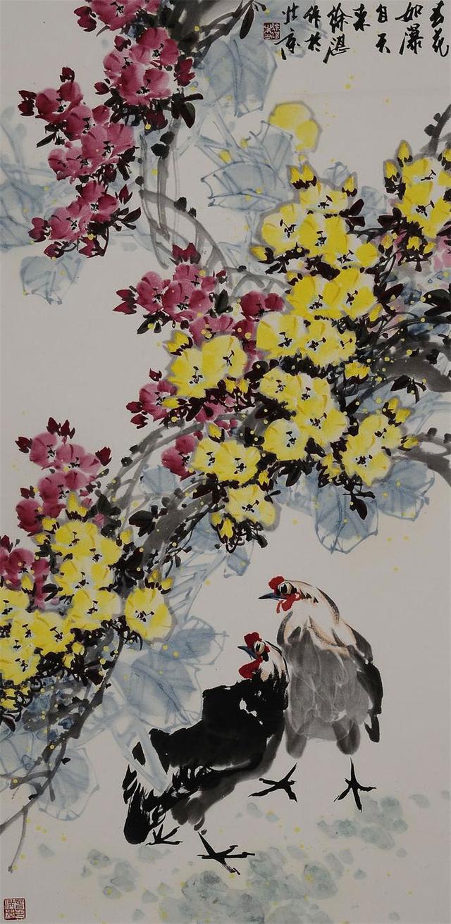 国礼艺术大师徐湛中国画作品欣赏