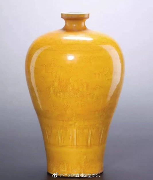弘治黄釉瓷器