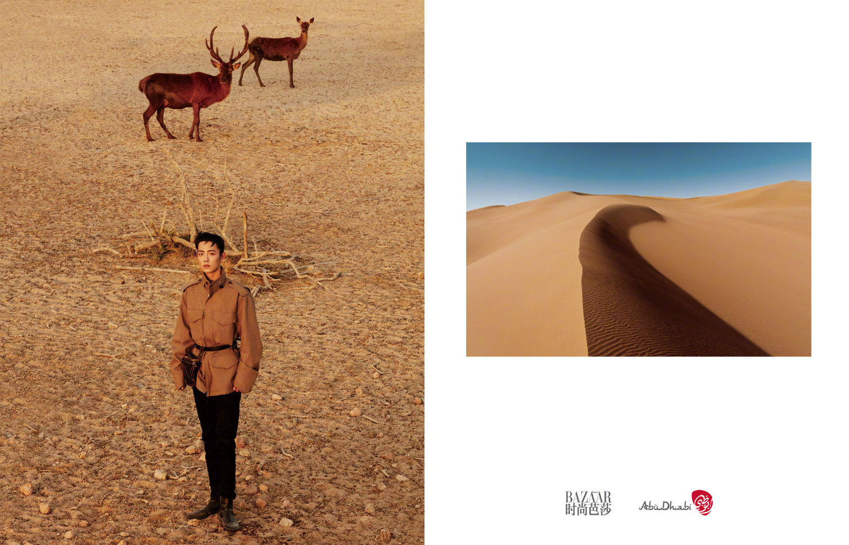 肖战x 《时尚芭莎》10月下别册花絮