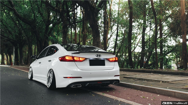 车友打造白净素雅的低趴现代领动有女朋友支持改装太幸福了