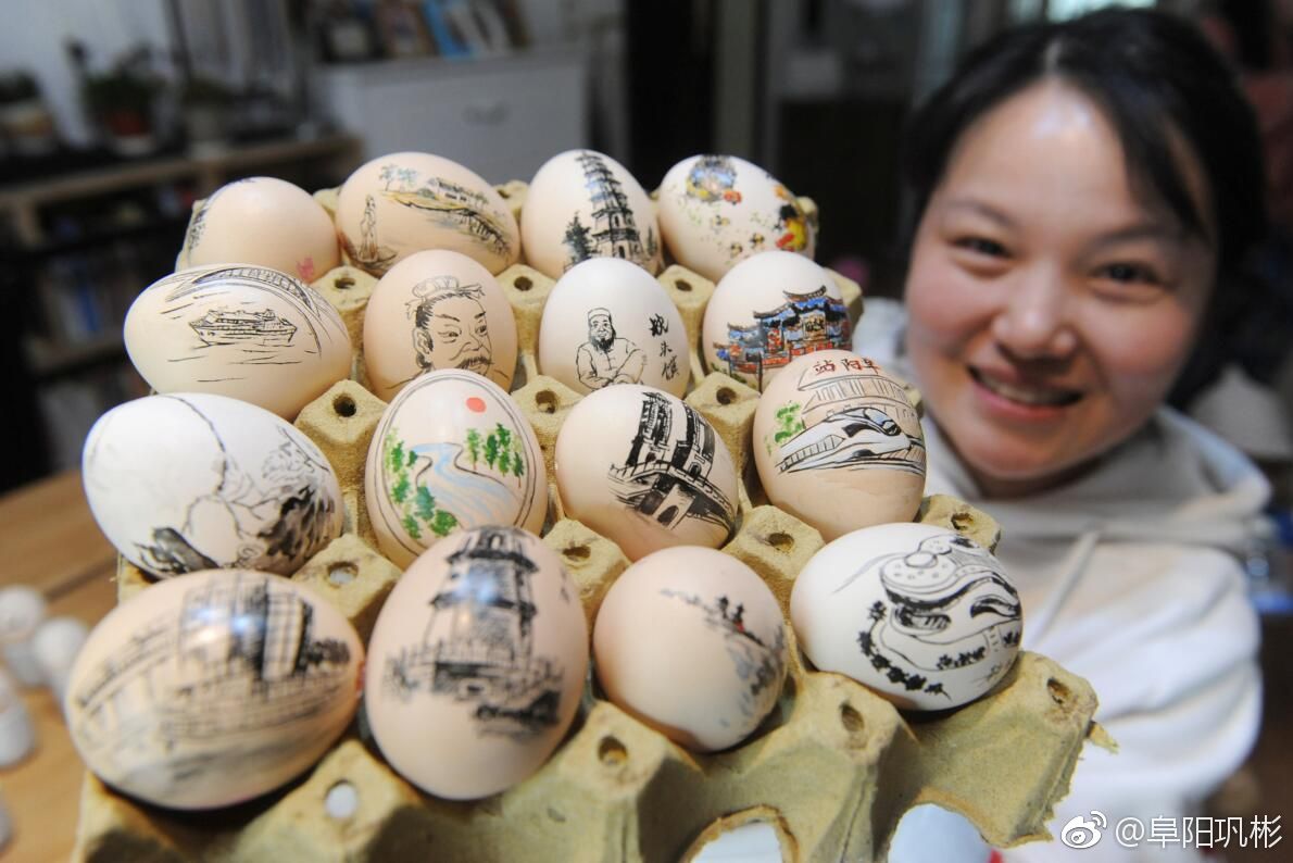 画鸡蛋的画家是谁图片