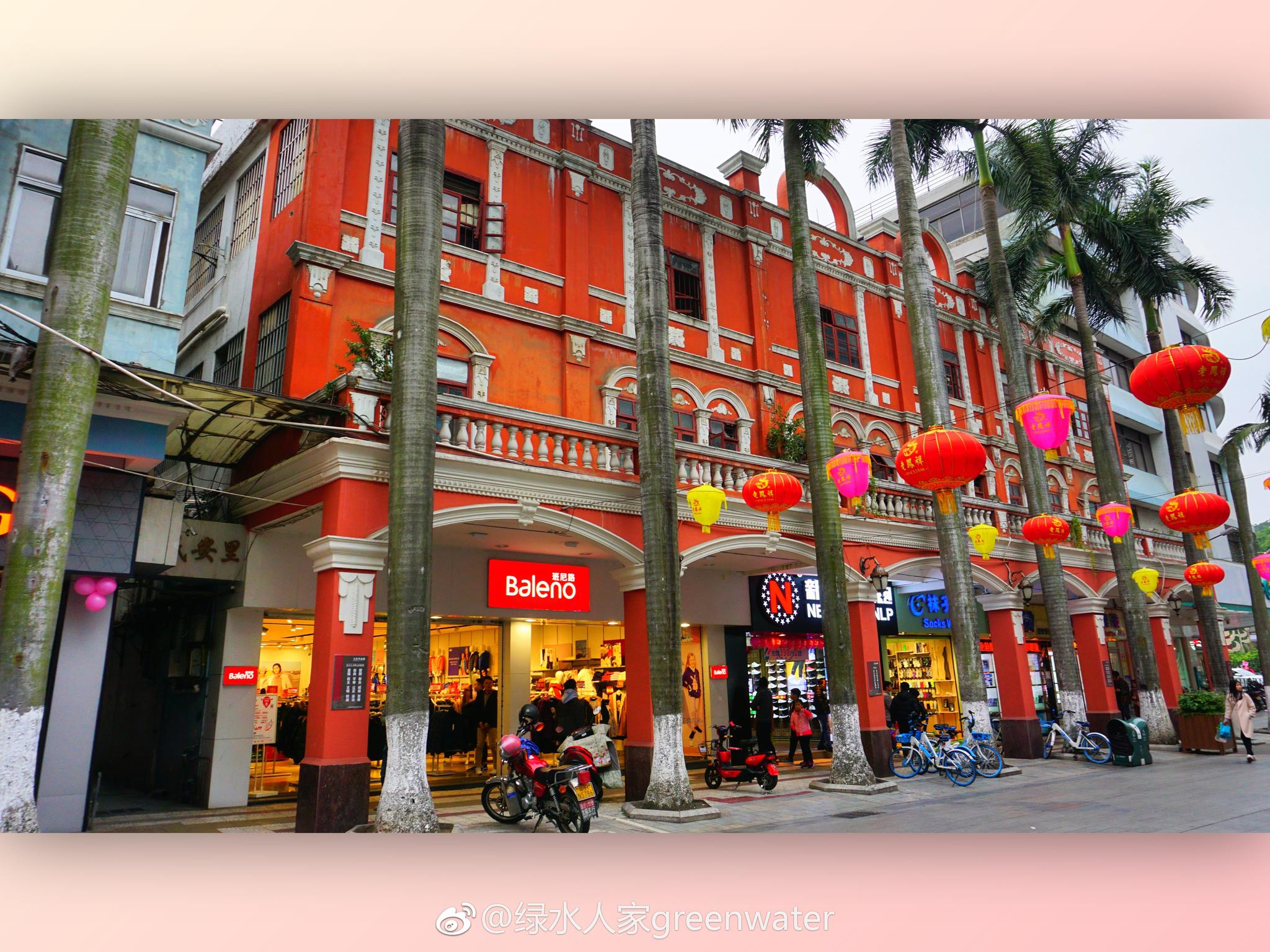 华盖路步行街位于顺德大良