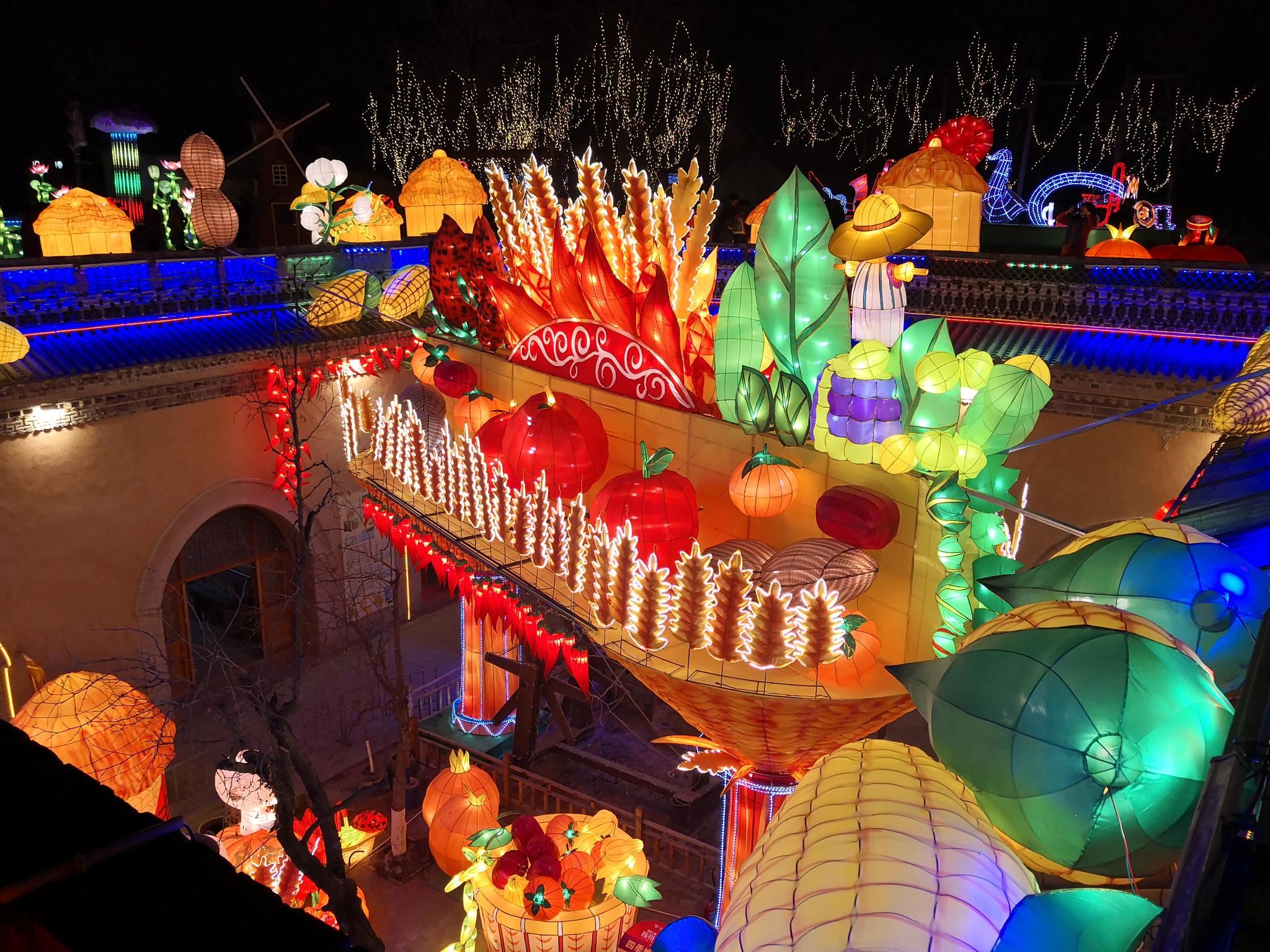 河南陕州灯会:上演地平线下的"灯火盛宴"