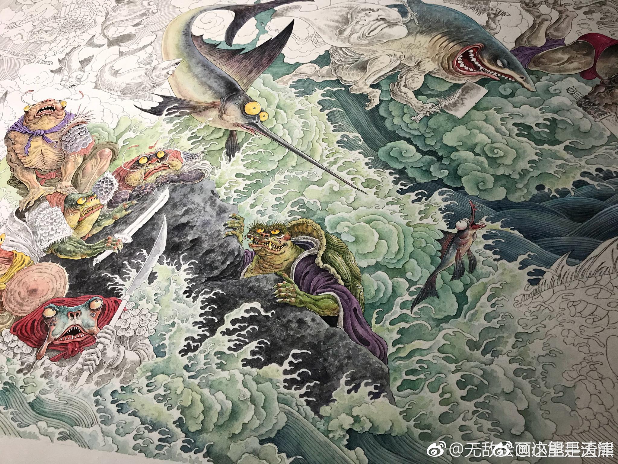作品来自天津插画师侯亚楠.
