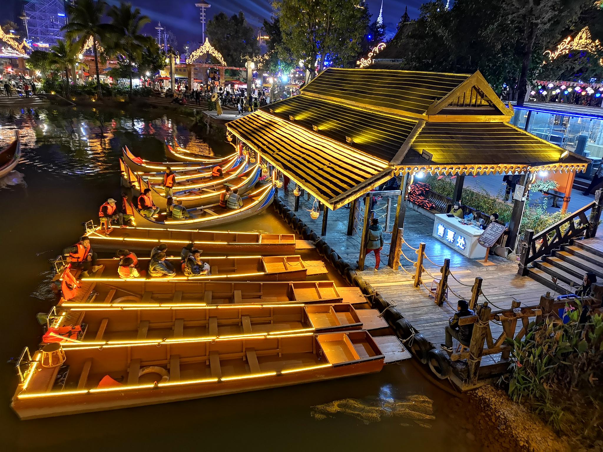 西双版纳六国水上市场,还未进入已被震撼_高清图集_新浪网