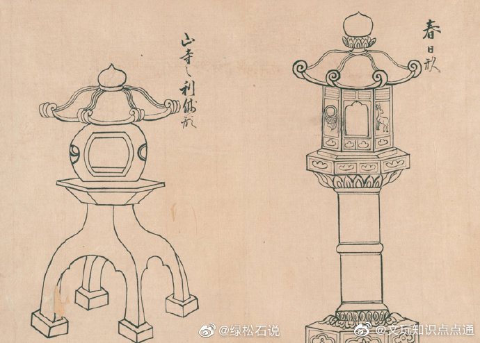 石灯笼始于中国汉代的佛前供灯,传入日本后|石灯笼|于佛堂|庭院_新浪新闻