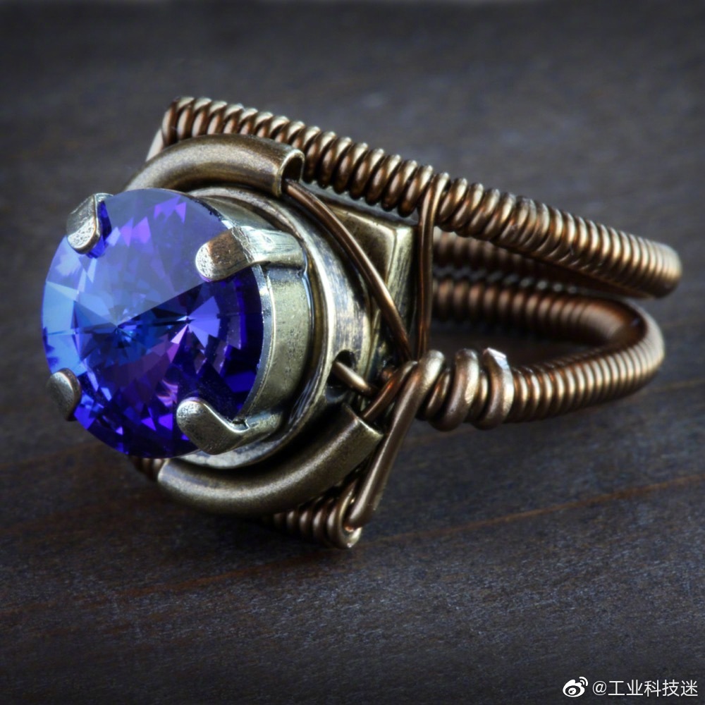 宇宙就在你手指之间蒸汽朋克戒指