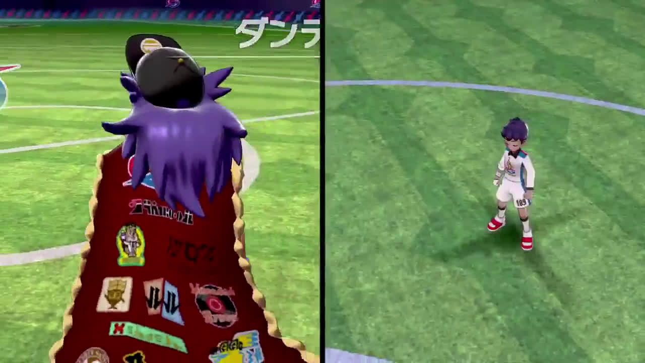 《宝可梦 剑/盾》丹帝和赫普他俩的动作都差不多,是兄弟吧(cr