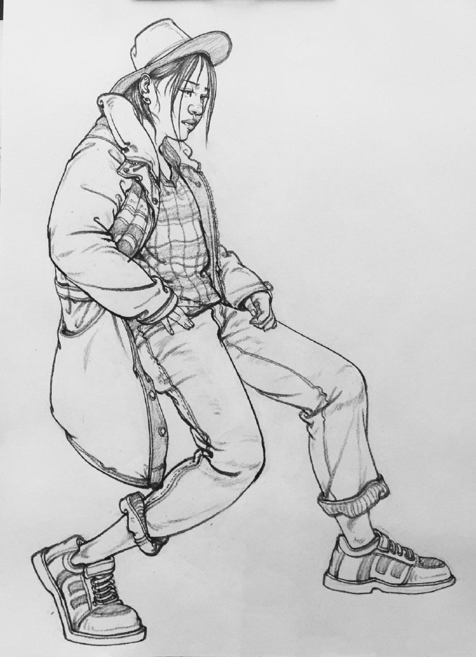 线性速写应该怎么用线呢?深度解析