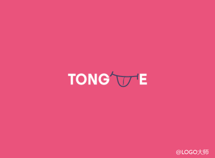 一组以舌头为元素的logo设计欣赏