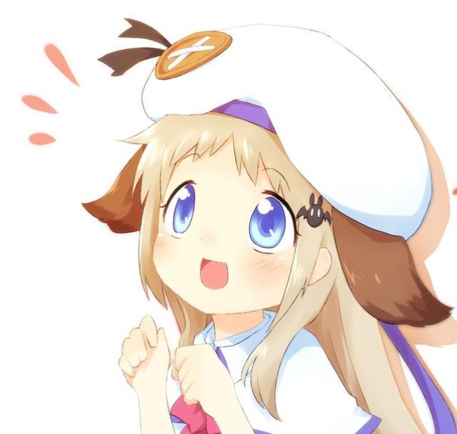 动漫美图欣赏笑容甜美充满活力的二次元美少女真好