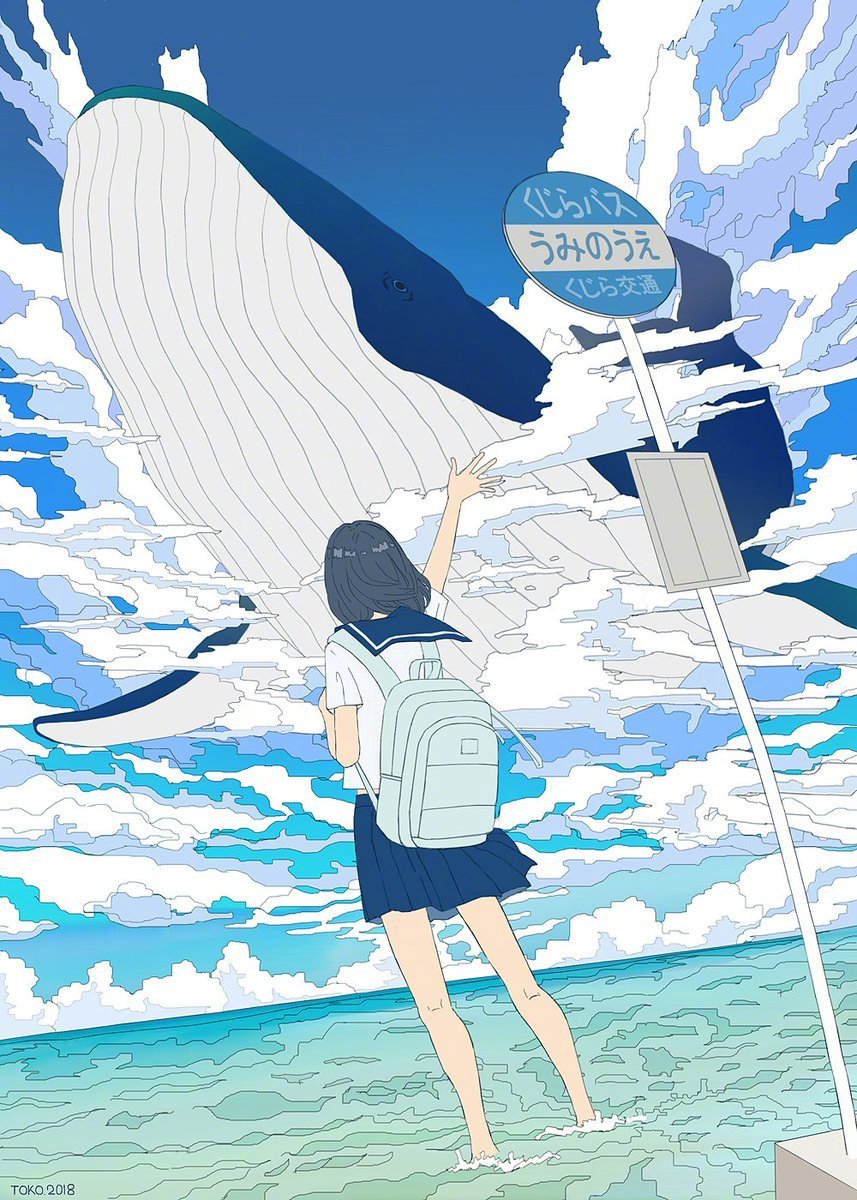 来自插画师トーコtokoon绘画作品tokottumblrcom