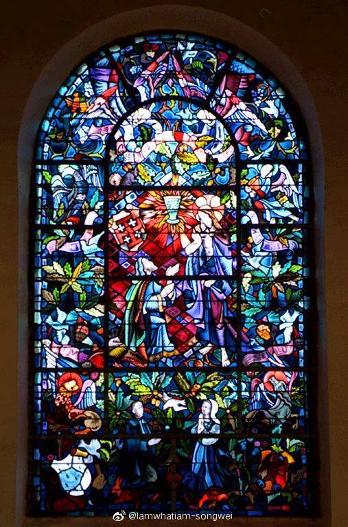 教堂彩绘玻璃艺术