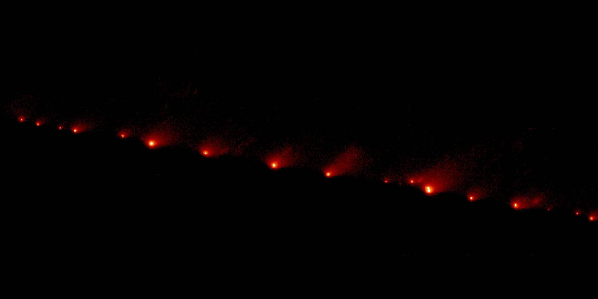 25年前彗星撞击木星事件,为地球敲响警钟!|彗星|木星|苏梅克_新浪新闻