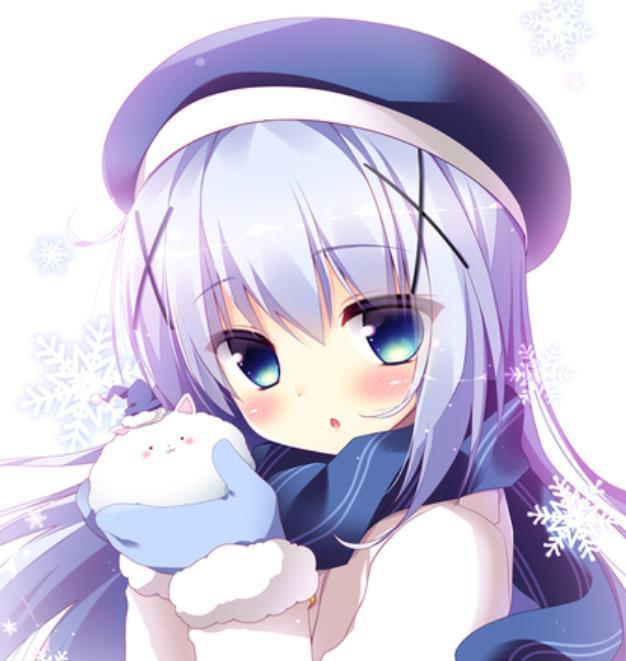 动漫美图欣赏笑容甜美充满活力的二次元美少女真好