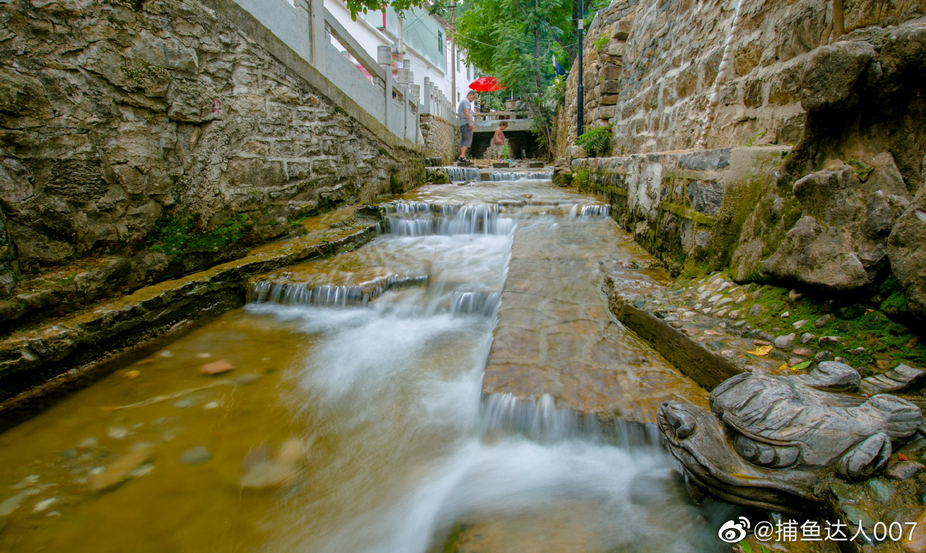彩石玉河泉村@济南市文化和旅游局 @中国摄影师联盟