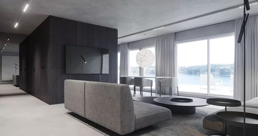 极简灰设计，这个家美爆了！