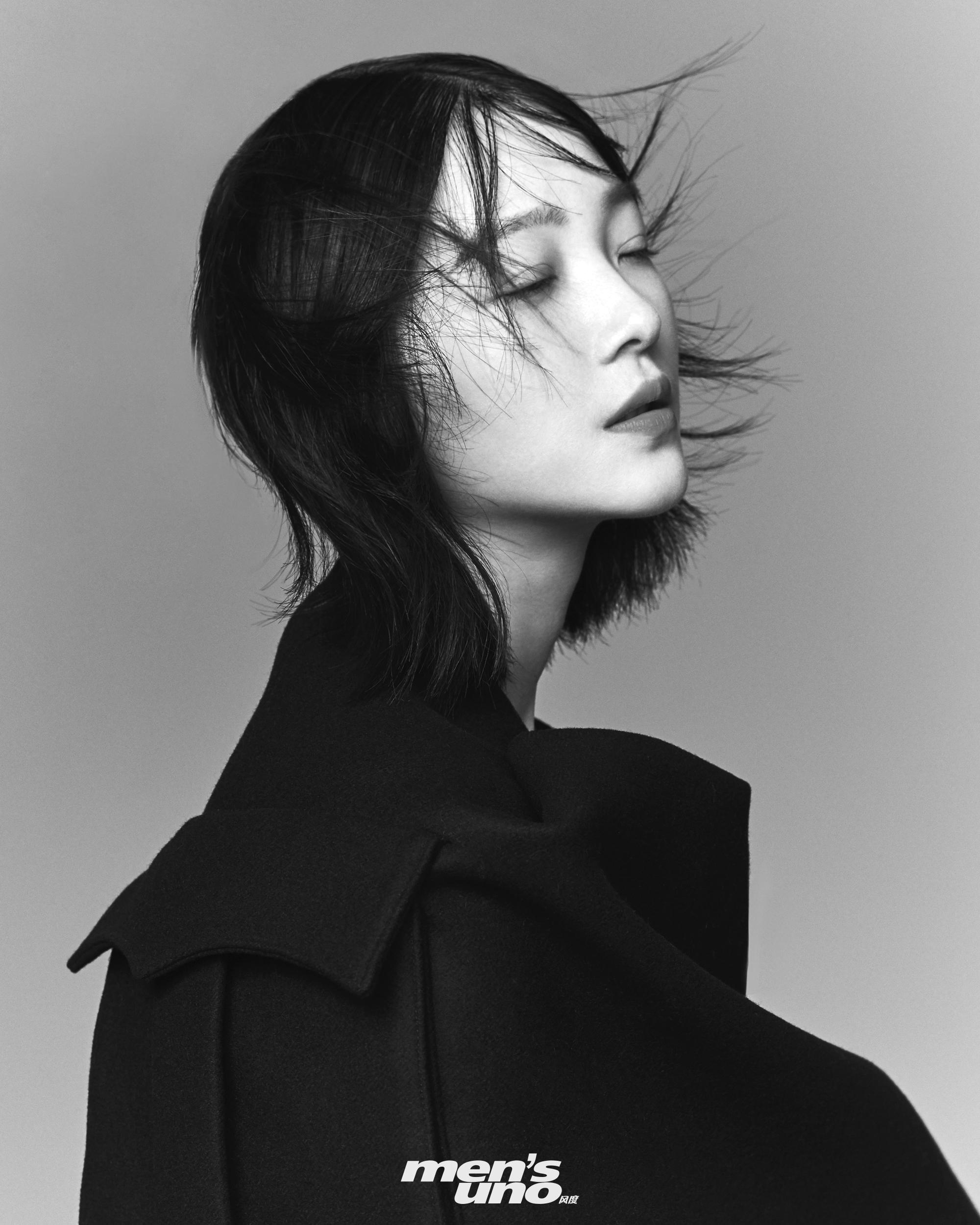 何杜娟 登上《风度mens uno》10月号"uno girl"|何杜娟|刘岩|名演员