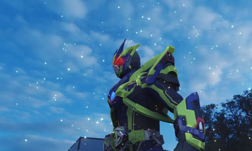 《假面骑士零一》,表面上是闪耀突击蝗虫形态,实际上是自由高达