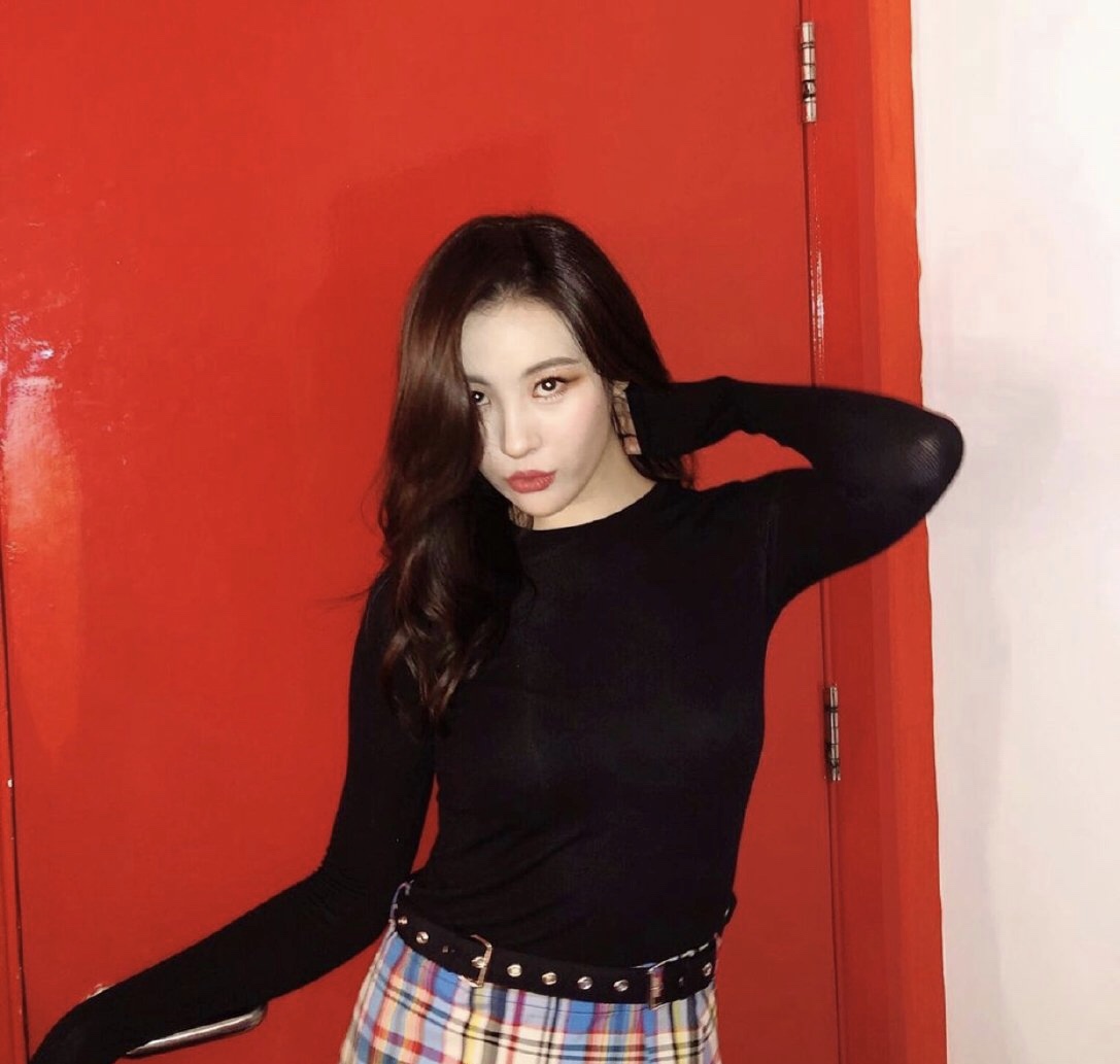 宣美ins更新私服一则李老师好a