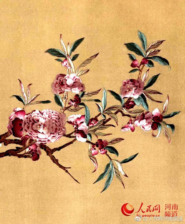 对汴绣自然有深度的研究与独到的见解,"汴绣展现的是开封得天独厚的宋