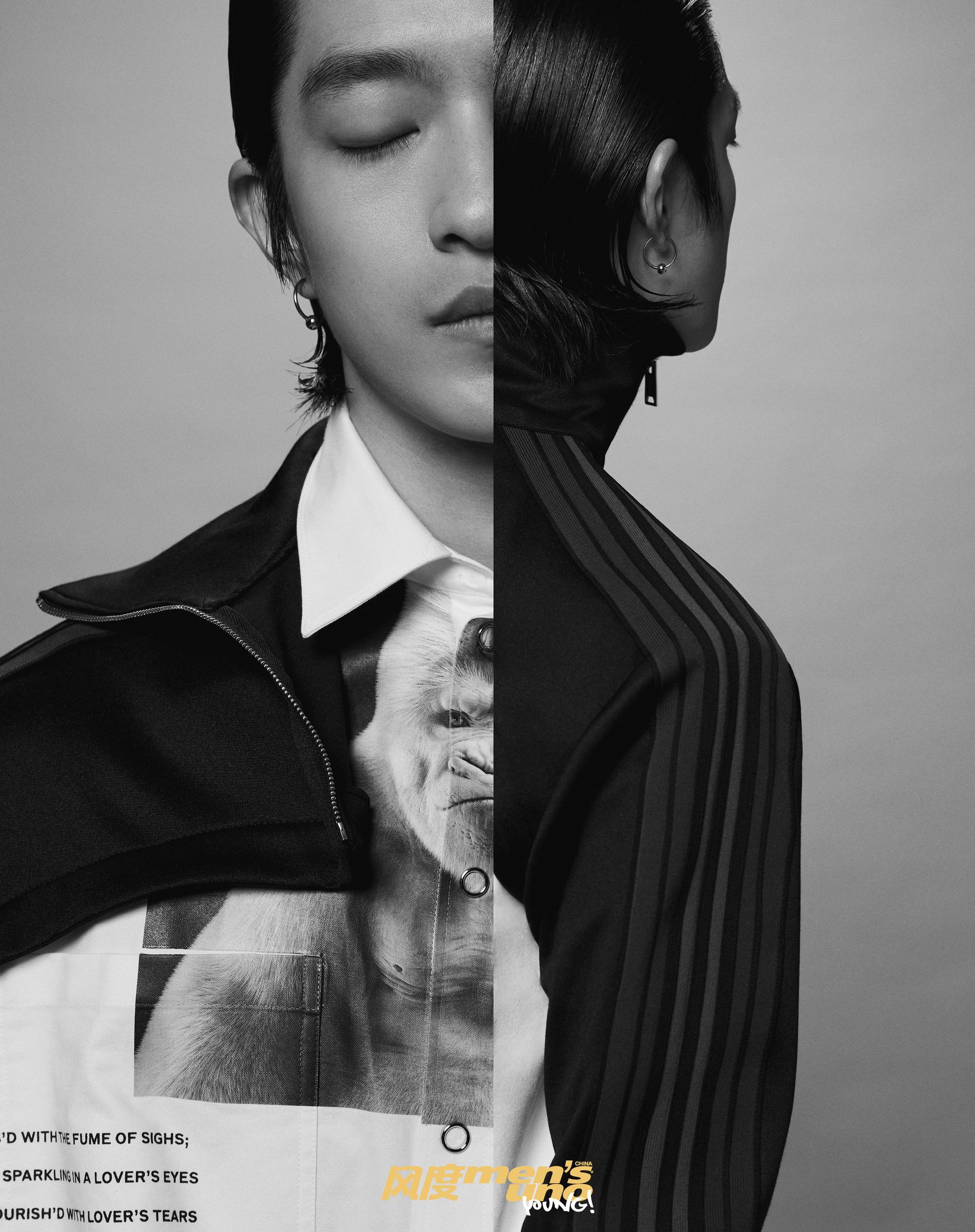 屈楚萧 登上《风度mens uno young!》5月号封面
