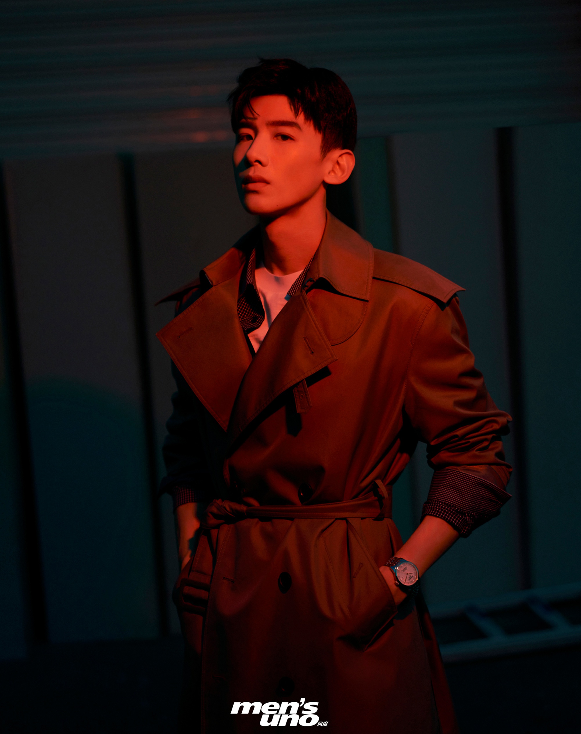 白敬亭 登上《风度mens uno》2020年1月号杂志封面