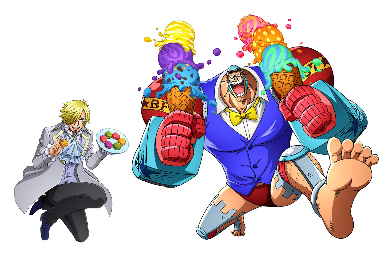 日讯海贼王山治与弗兰奇生日活动预告限定商品甜蜜来袭