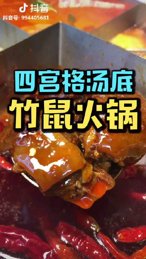 成都竹鼠火锅!