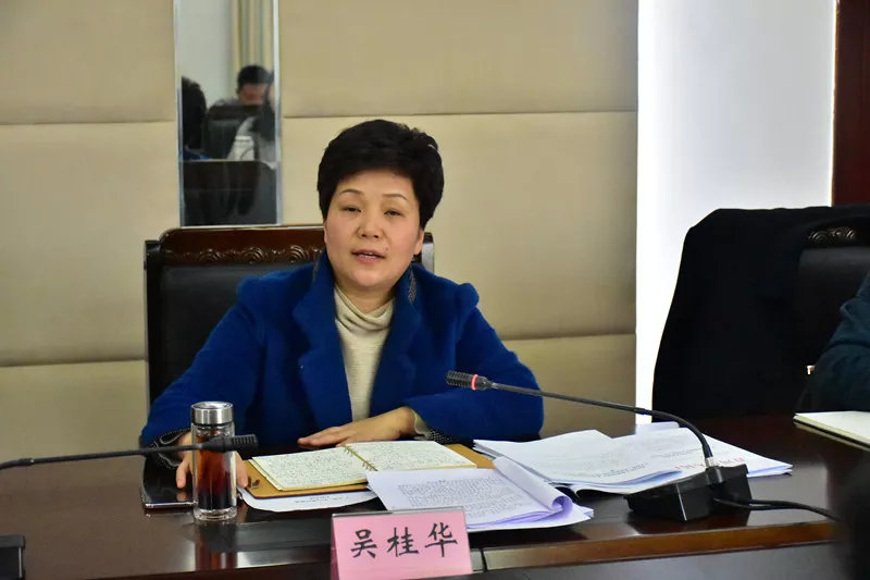 副市长吴桂华讲话