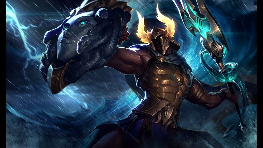 重做后潘森皮肤模型&特效预览:英仙座珀尔修斯 潘森