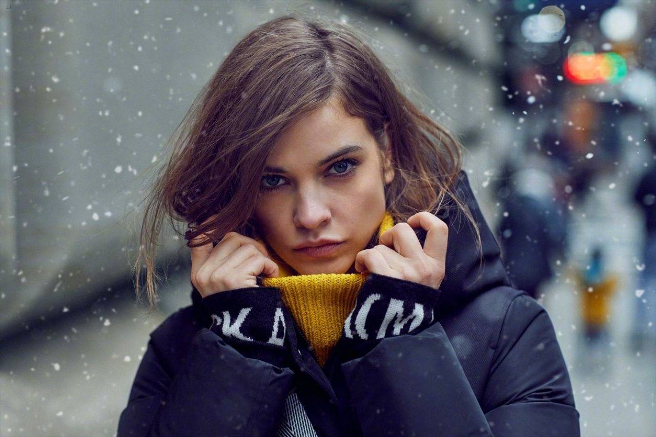 芭芭拉·帕尔文barbara palvin 出镜代言加拿大品牌 mackage 2019秋冬