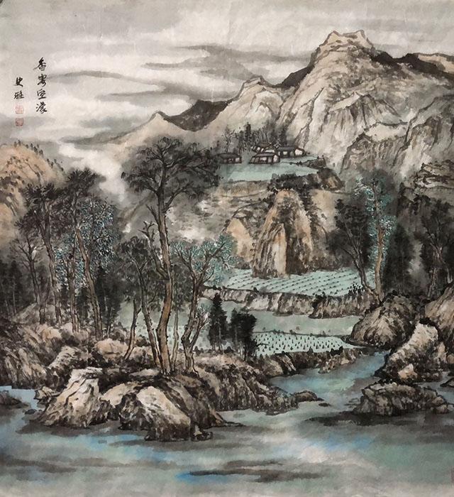写实山水 纵横描绘——画家史雅作品赏评